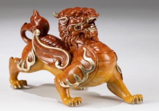 威武貔貅（左）小号   威武貔貅（右）小号 商品图0