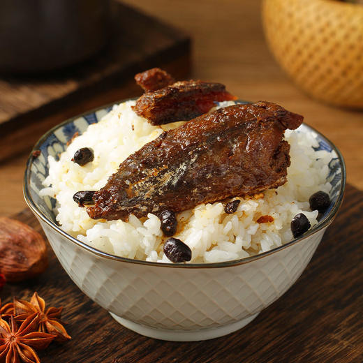 甘竹牌 豆豉鲮鱼 罐头227g*3罐 即食鱼罐头 广东老式 鲮鱼肉 特产下饭菜 甘竹食品 包邮 商品图2