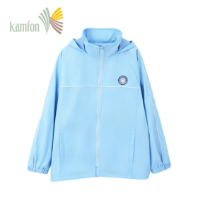 【珠海电台】容闳公学/高中/小学/书院/斗门 通用 浅蓝风衣