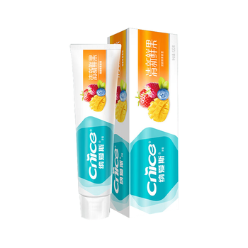 纳爱斯120g纳爱斯牙膏清新鲜果香型 /个人护理 /口腔护理 /牙膏