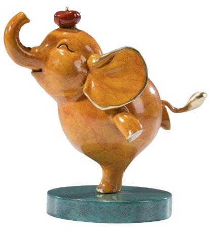 朱炳仁铜心想事成   朱炳仁铜贵人相助 商品图0