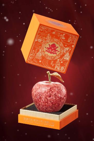 朱炳仁铜幸福小苹果 商品图0