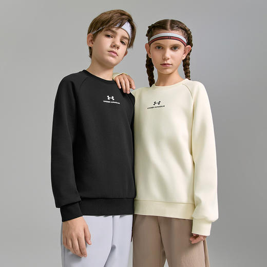 【12月-特惠福利】UnderArmour安德玛儿童基础款圆领套头卫衣253303704A 商品图7