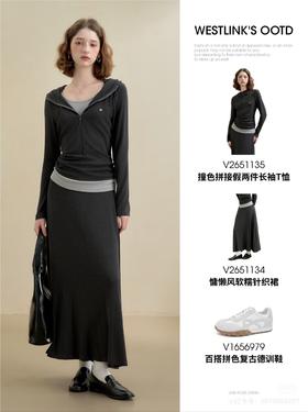 显瘦懒人早秋套装真的好好穿啊！！