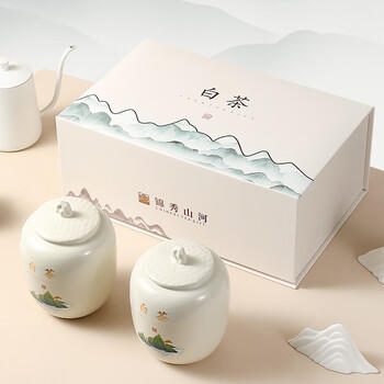 新旭堂绿茶茶叶白茶安吉礼盒装2026新茶春茶特级节日送人送长辈礼200g /水饮冲调 /茗茶 /绿茶 商品图1