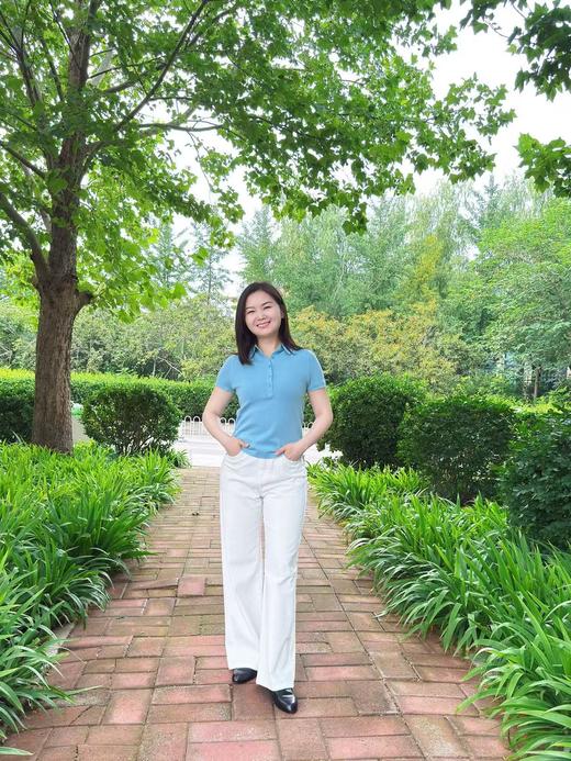 【珀光】丝毛POLO领上衣 商品图2