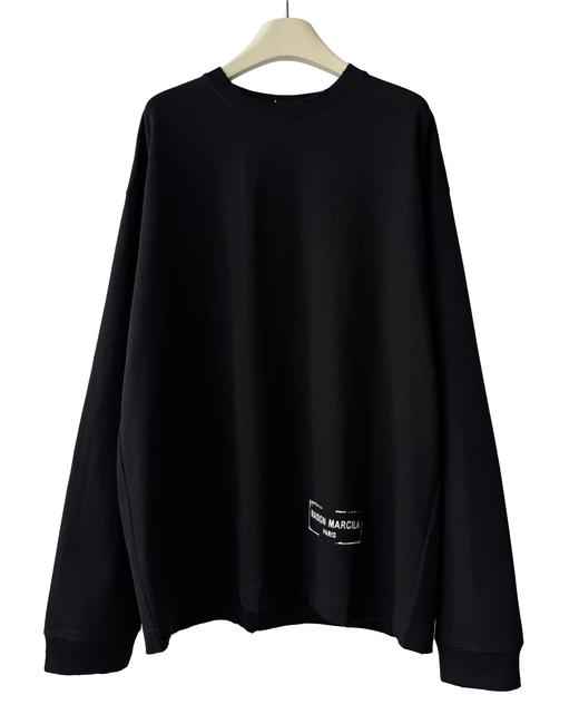 男款厚版做旧印花长袖T恤oversized版016 商品图0