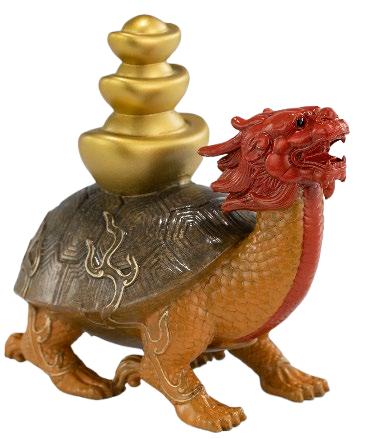 朱炳仁铜财宝归龙 商品图0