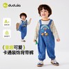 嘟嘟家儿童背带裤秋季新款宝宝裤子卡通秋装女童休闲裤男童童装潮 商品缩略图0