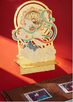 朱炳仁铜 鹿邮天赐典藏礼盒 商品图1