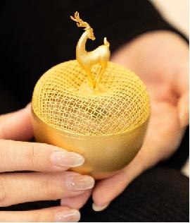 朱炳仁铜 520限定款【一鹿相伴香薰套装】 商品图1