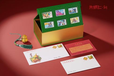 朱炳仁铜 福禄邮喜典藏礼盒 商品图2