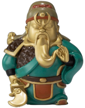 朱炳仁铜福运关公