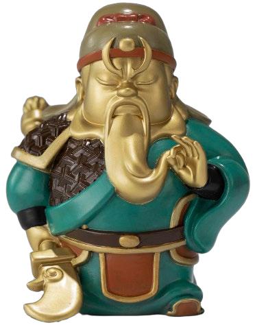 朱炳仁铜福运关公 商品图0