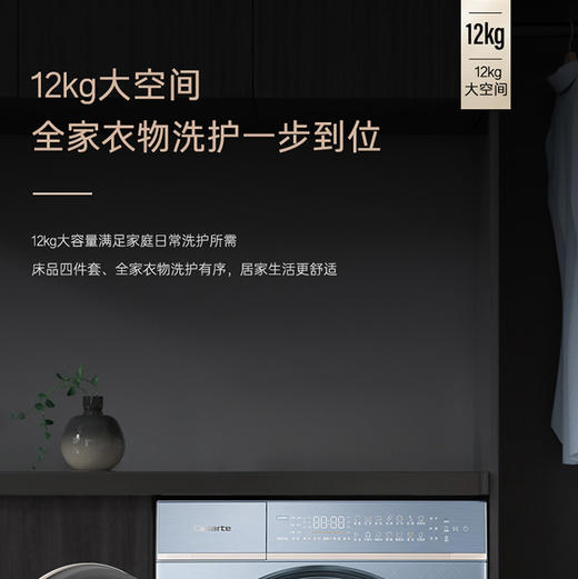 卡萨帝（Casarte）洗衣机 CE B12LWDUKLBU1 商品图4
