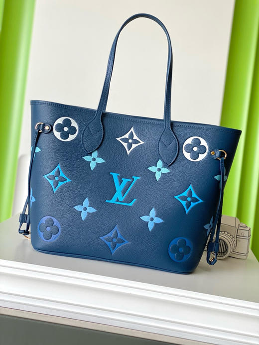 夏季特惠💰1120 原单LV M46514 尺寸：31×28×14cm NEVERFULL 全皮购物袋 变码芯片 商品图2
