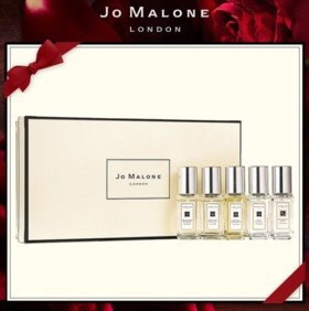 祖玛珑香水 Jomalone | 蓝风铃 小苍兰 橙花 黑莓  青柠  香水小样五件套 礼盒9ml*5  持久留香 赠手提袋