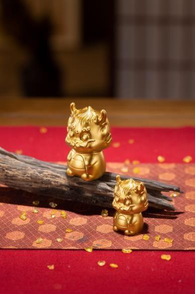 朱炳仁铜好运龙宝 商品图0