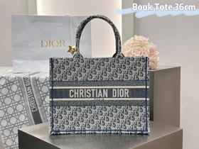 迪奥 Book Tote 托特 酒椰草系列中号（LZ）