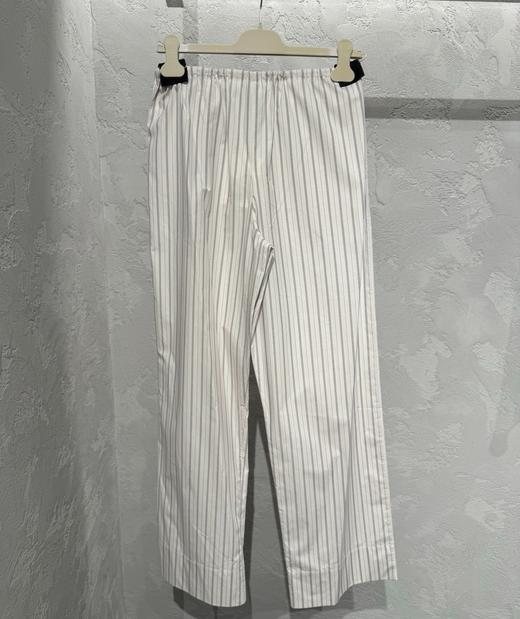 女款竖纹抽绳休闲裤长裤021 商品图1