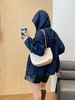 小禾同款薄款连帽夹克牛仔外套 商品缩略图14