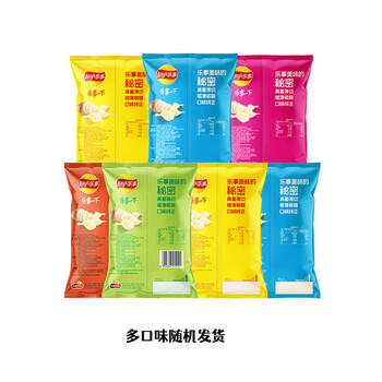 乐事（Lay's）薯片 混合多口味 40g*7包  零食礼包280g  休闲零食 百事食品 /休闲食品 /膨化食品 /薯片 商品图3