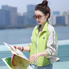 短款休闲防晒衣外套女夏季2025设计感拼接撞色透气薄款防晒服上衣 商品缩略图2