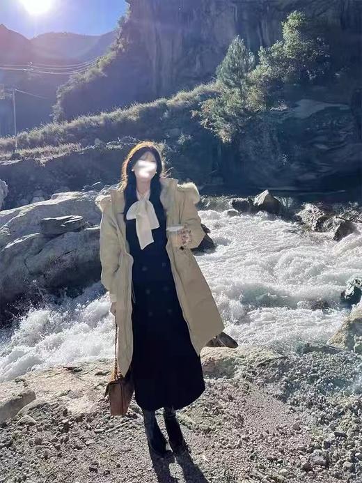 【高端系列】手工定制马甲2372款100%羊毛超有范长款双面尼马甲-喜出 商品图4