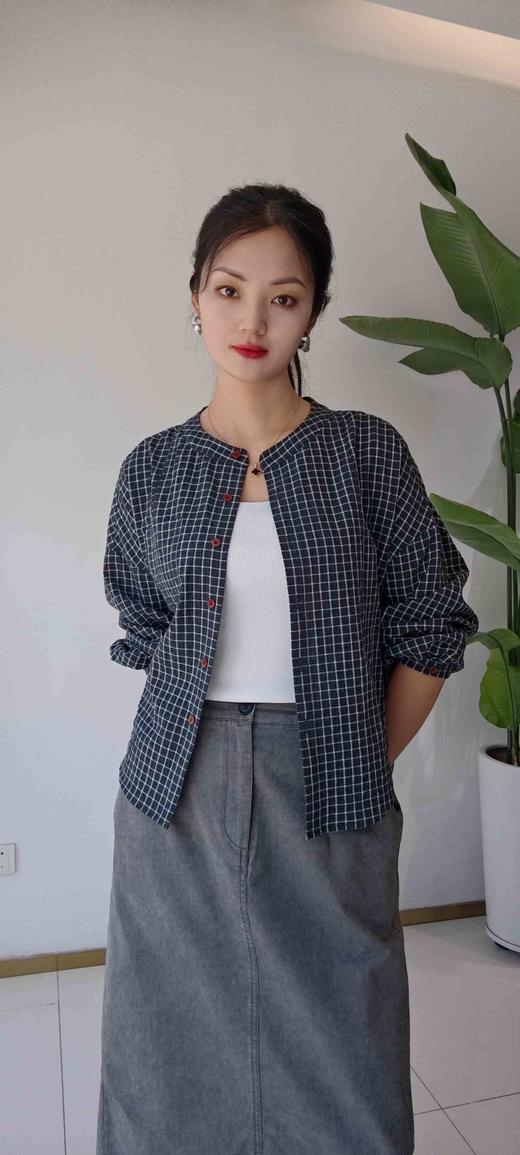 548176时尚休闲款衬衫上衣小衫 商品图0