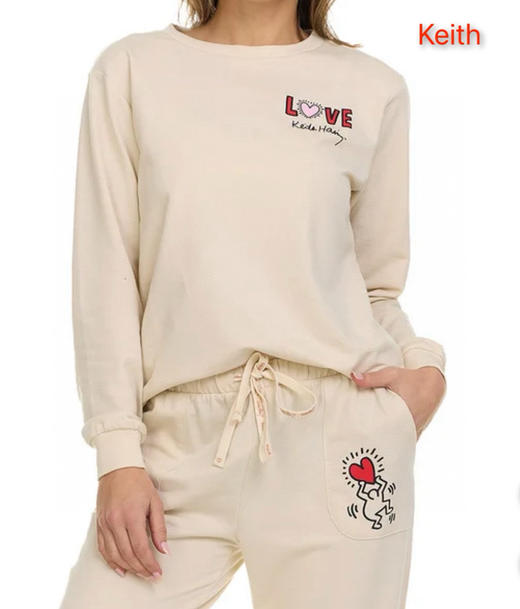 Keith Haring联名女士休闲套装震撼来袭！美国特价265元🉐包税包邮到手了 商品图1