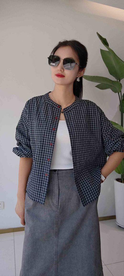 548176时尚休闲款衬衫上衣小衫 商品图1