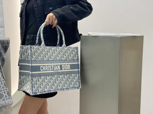 迪奥 Book Tote 托特 酒椰草系列中号（LZ） 商品图5