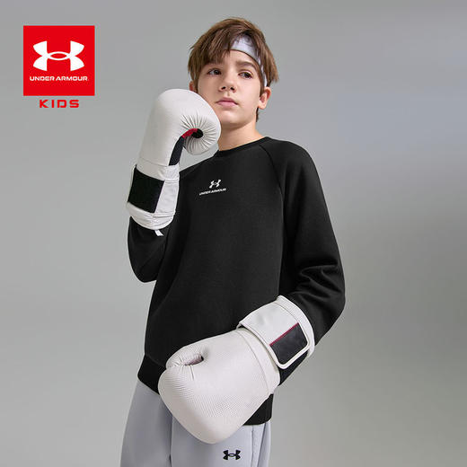 【12月-特惠福利】UnderArmour安德玛儿童基础款圆领套头卫衣253303704A 商品图9