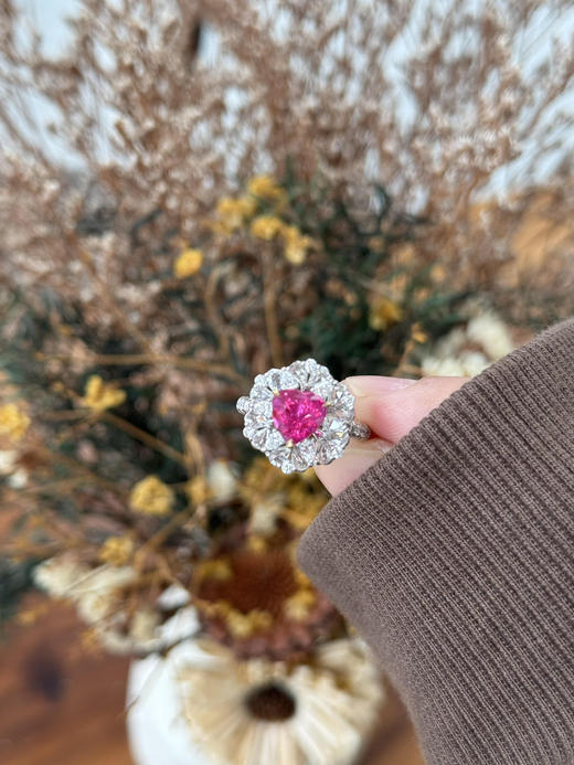 收藏红宝石 强荧光 粉色 主石2.52 D1. 45ct 商品图2
