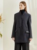 【高端系列】手工定制3246款100%羊毛气质双面尼中款大衣-喜出 商品缩略图1