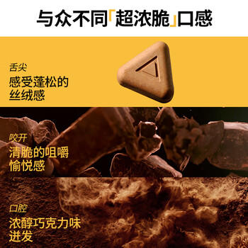 每日黑巧鲜萃黑巧巧克力（牛奶10袋麦香10袋）300g 休闲零食 新年礼物 /休闲食品 /巧克力 /黑巧克力 商品图5