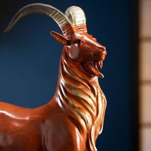 朱炳仁铜 名羊四海 商品图1