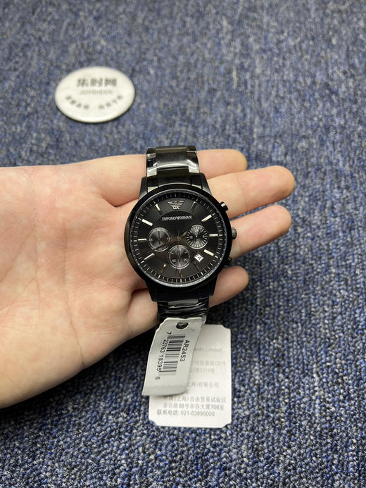 原单阿玛尼Ar2453 黑武士男士腕表
机芯：原装进口石英机芯 商品图8