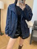 小禾同款薄款连帽夹克牛仔外套 商品缩略图13