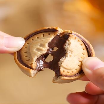 费列罗能多益Nutella巧克力夹心饼干304g 进口休闲零食早餐解馋山姆 /休闲食品 /饼干 /夹心饼干 商品图4