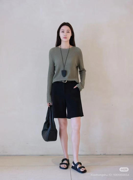 816-3 独家圆正 小禾 早秋薄款 超细棉针织波浪纹系列 套头衫 翻领开衫 商品图2