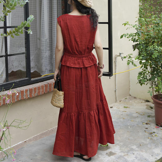 裁缝学苑AS552度假风连肩无袖小衫纸样半裙套装女装打版裁剪 商品图2