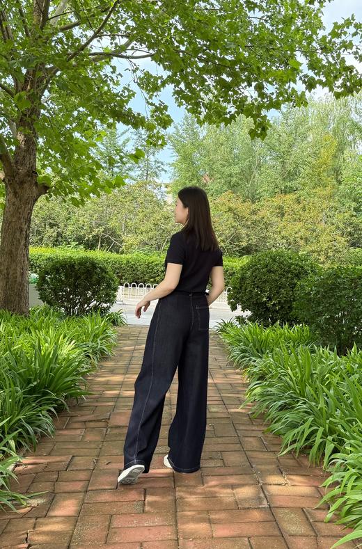 【珀光】丝毛POLO领上衣 商品图5