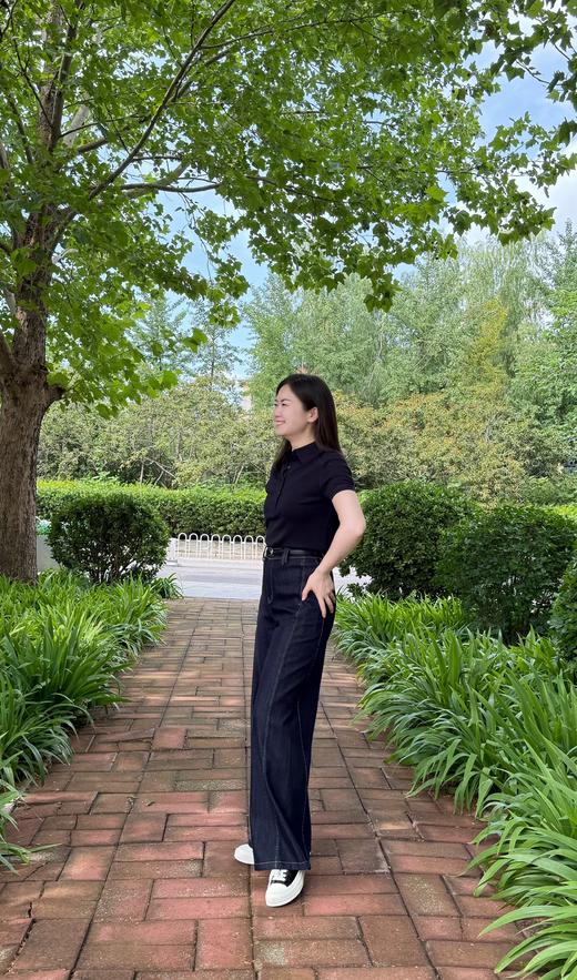 【珀光】丝毛POLO领上衣 商品图6