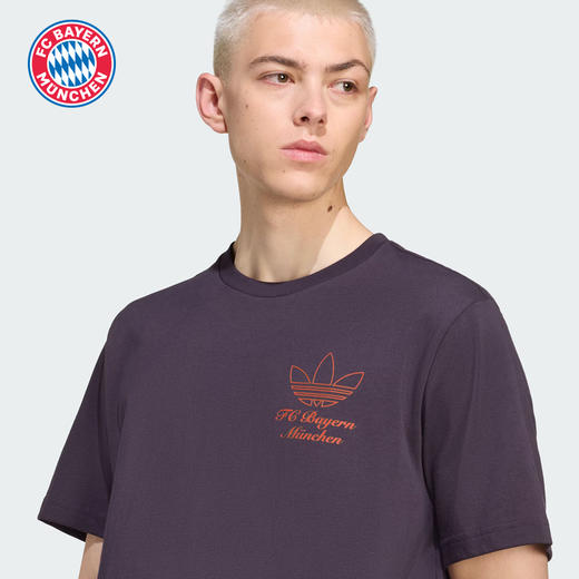 【官网同款】拜仁足球俱乐部丨ICONS休闲文化短袖夏季新款棉质T恤 商品图1