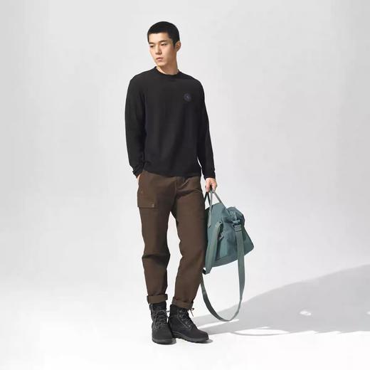 北及弧 户外休闲 棉质长袖圆领T恤 CX207 商品图1