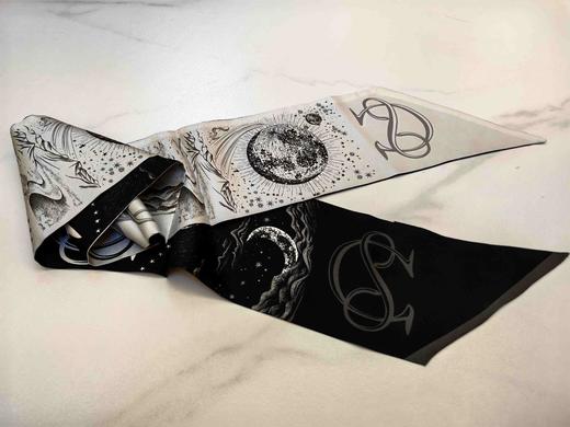 优品堂『春的律动2』绫罗绸缎的“绫”双层桑蚕丝长条巾 商品图3