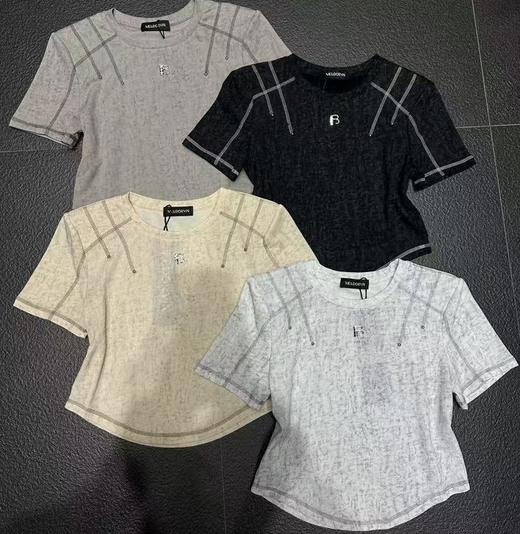 NSC明线字母短袖T恤50221夏季931702020475 商品图0