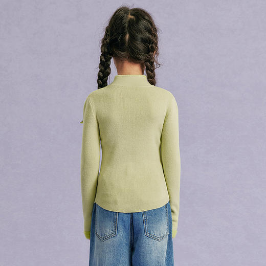 笛莎Deesha观山见女童毛衣2025秋女童毛衣 商品图4