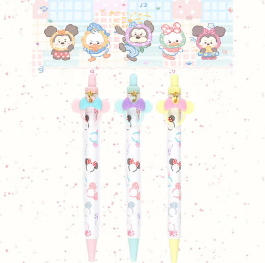 日本东京迪士尼米妮头饰原子笔 商品图0